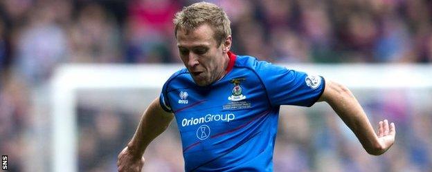 Inverness captain Richie Foran