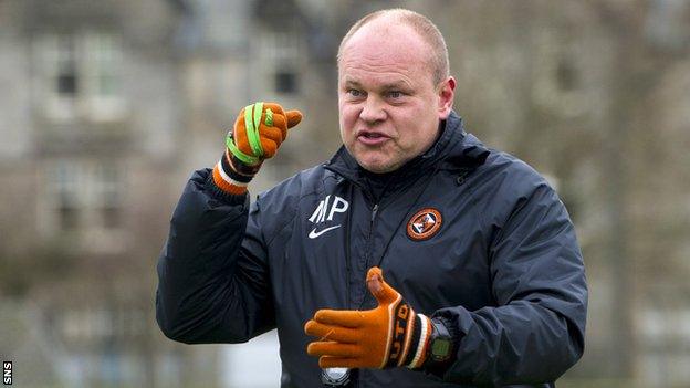 Dundee United manager Mixu Paatelainen