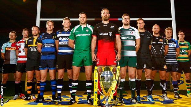 Premiership rugby launch