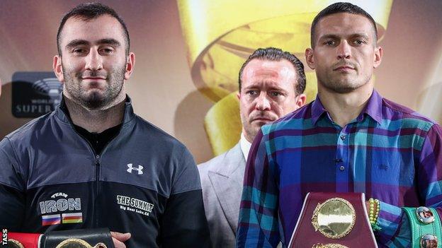 Russia's Murat Gassiev will face Ukraine's Oleksandr Usyk