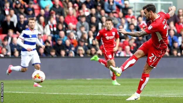 Marlon Pack scores for Bristol City