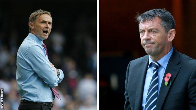 Kevin Keen (left) & Phil Brown