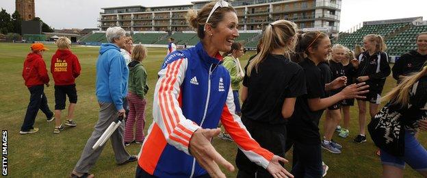 England captain Charlotte Edwards