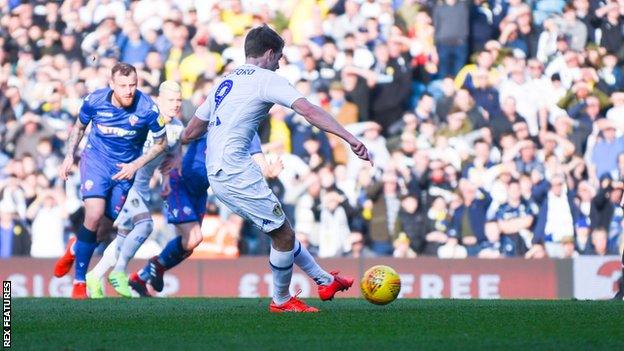 Patrick Bamford scored the first goal for Leeds