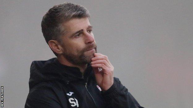 Morecambe boss Stephen Robinson