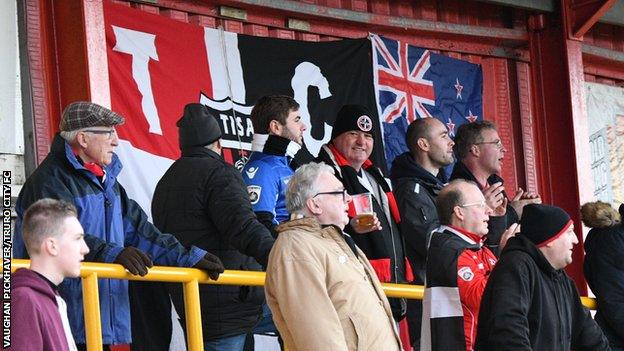 Truro City fans