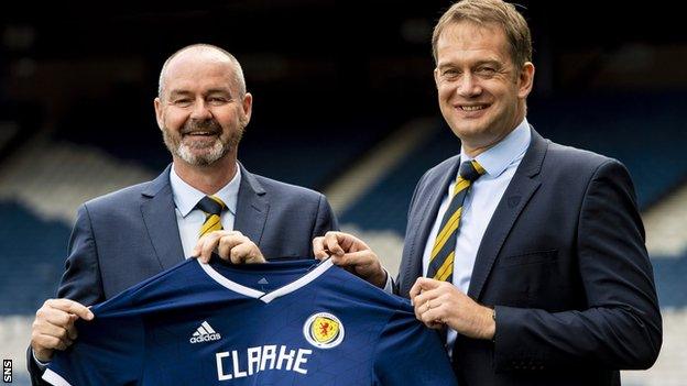 Steve Clarke and Ian Maxwell