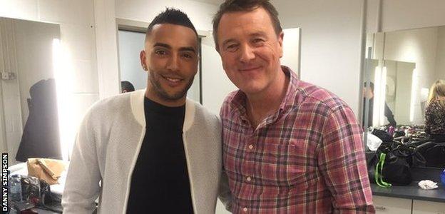 Danny Simpson and Phil Tufnell