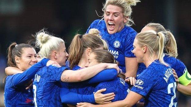 Chelsea celebrate