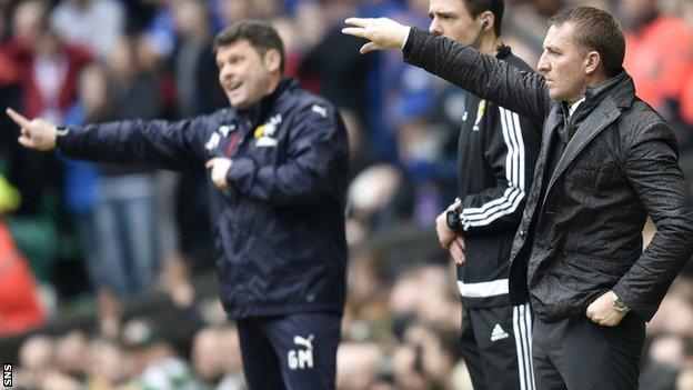 Brendan Rodgers and Graeme Murty