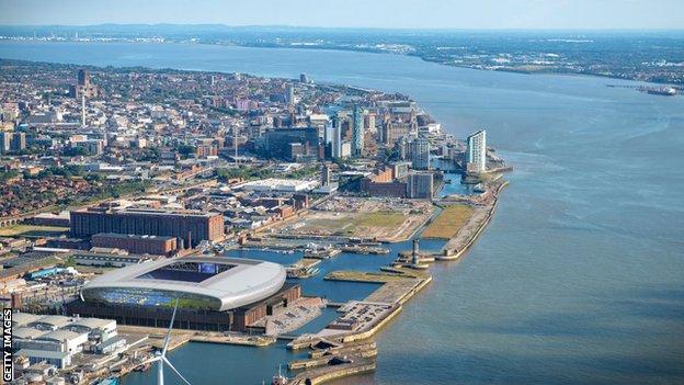 Everton's Bramley-Moore Dock Stadium