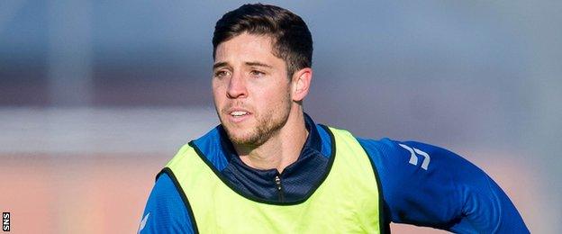 Rangers midfielder Matt Polster