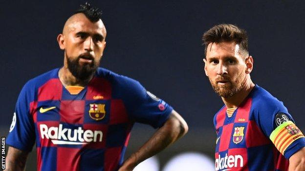 Barcelona forward Lionel Messi