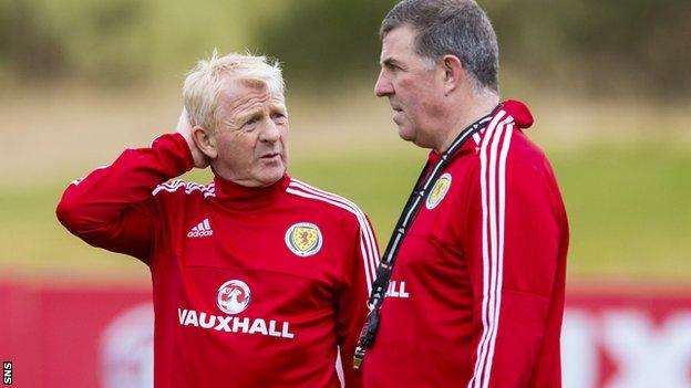 Gordon Strachan and Mark McGhee