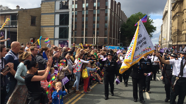 Police at pride