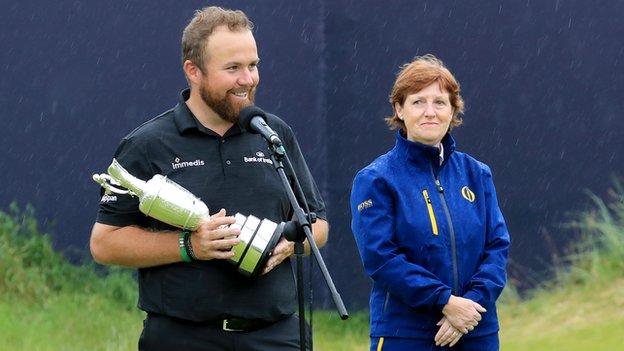 Shane Lowry and Wilma Erskine