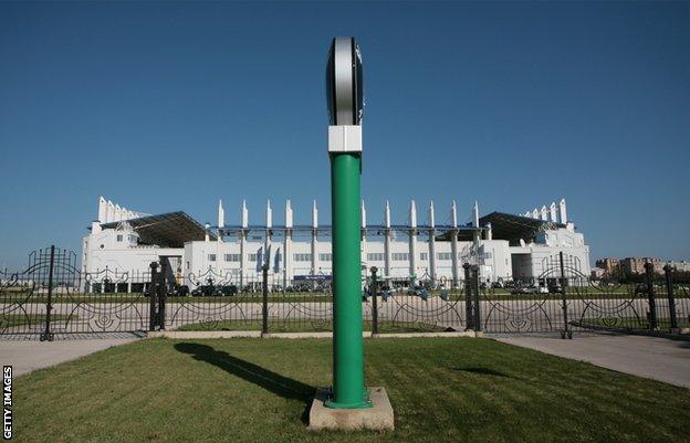 Sheriff Tiraspol's Sheriff Stadium in Tiraspol