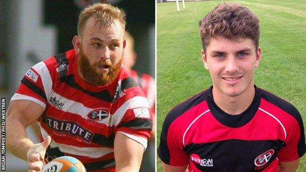 Tom Cowan-Dickie (left) and AJ Cant