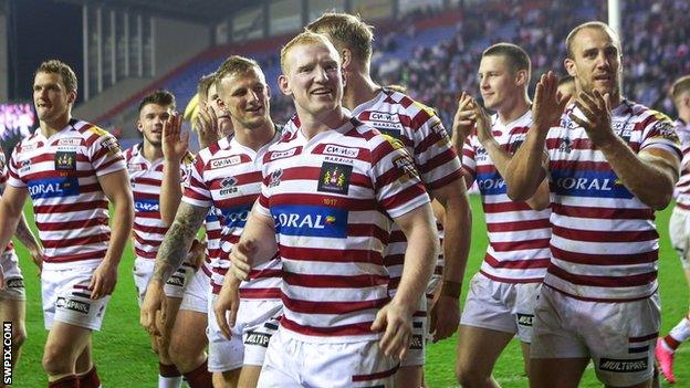 Wigan Warriors players