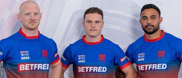 Wigan's three Dream Team representatives, Liam Farrell, Jai Field and Bevan French