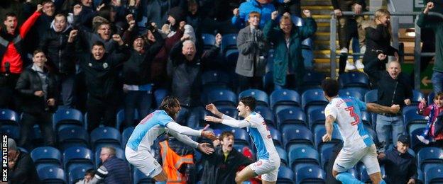 Blackburn celebrate
