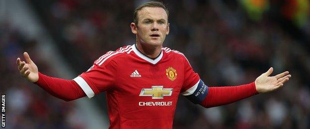 Manchester United's Wayne Rooney