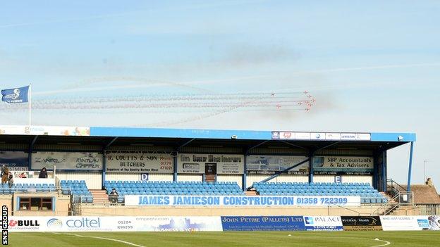 Balmoor Stadium, Peterhead