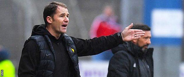 Partick Thistle manager Alan Archibald