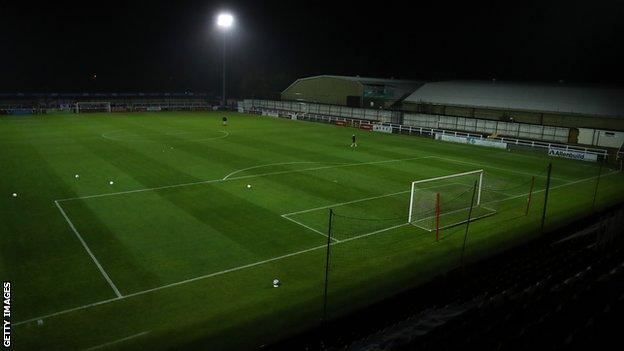 Woking FC's Kingfield Stadium