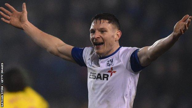 Paul Mullin scored late goals in both games of Tranmere's victorious FA Cup third-round passage against Premier League side Watford