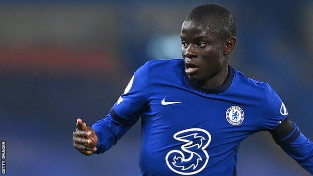 Chelsea midfielder N'Golo Kante