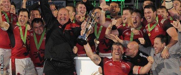 London Welsh Championship promotion in 2014