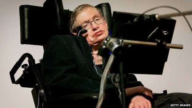 Prof Stephen Hawking uses Intel's software to "speak" via a computer