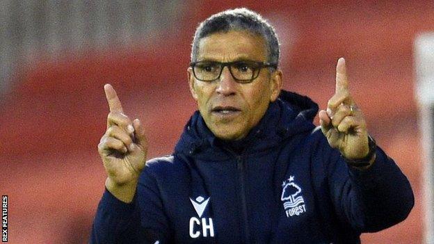 Nottingham Forest manager Chris Hughton