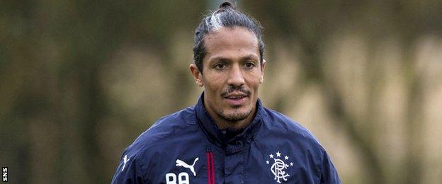 Rangers defender Bruno Alves