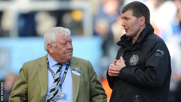 Tony Rowe and Rob Baxter