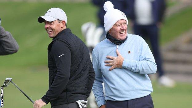 Rory and Gerry McIlroy