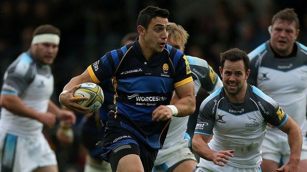 Bryce Heem has arrived at Sixways after helping Auckland reach the ITM Premiership Cup final down under