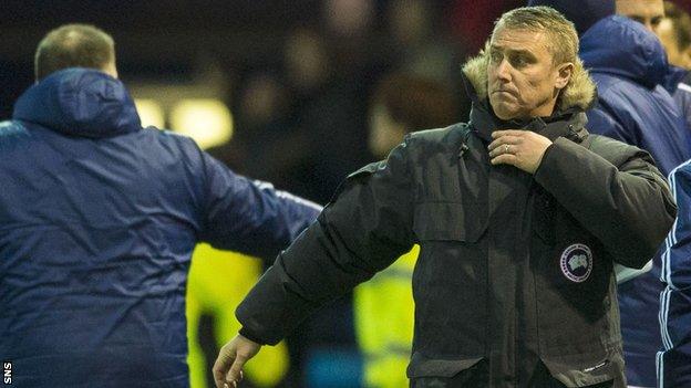 Former Kilmarnock manager Lee Clark