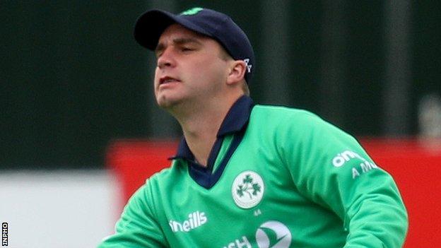 Ireland spin bowler Andy McBrine