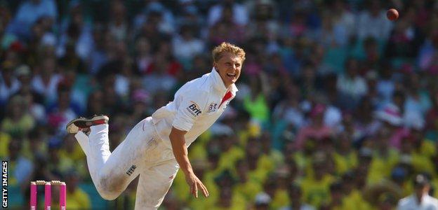 Leg-spinner Scott Borthwick was given his debut in the fifth Test at Sydney - and has not played Test cricket since