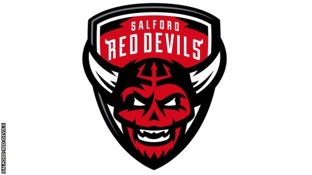 Salford Red Devils badge