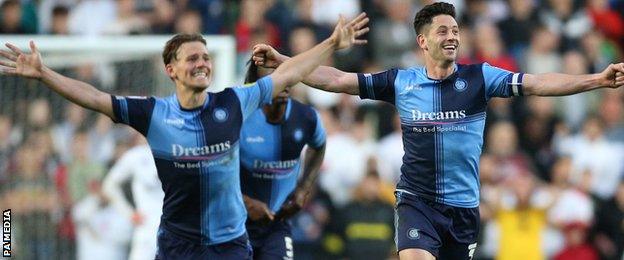 Wycombe celebrate