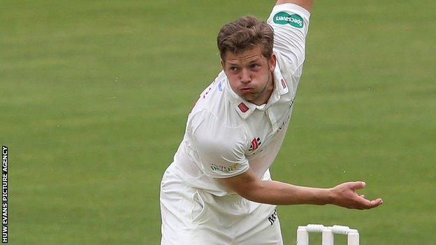 Craig Meschede in action for Glamorgan