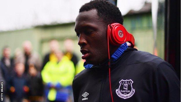 Everton forward Romelu Lukaku