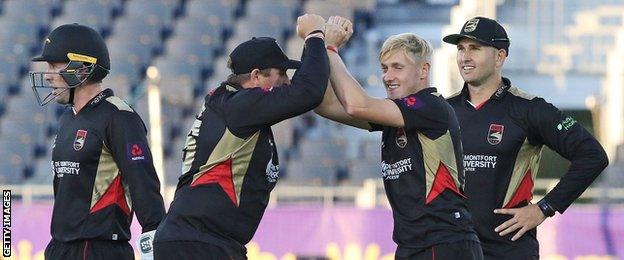 Leicestershire celebrate