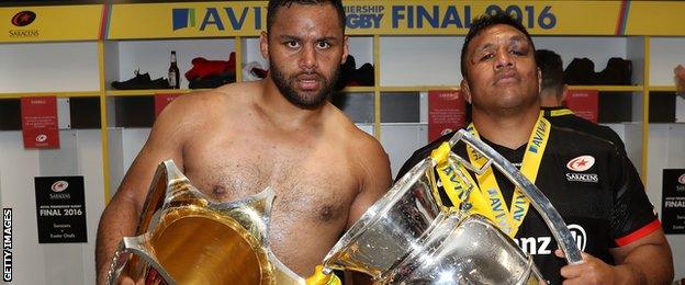 Billy Vunipola and Mako Vunipola