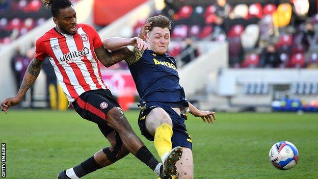 Ivan Toney scores for Brentford