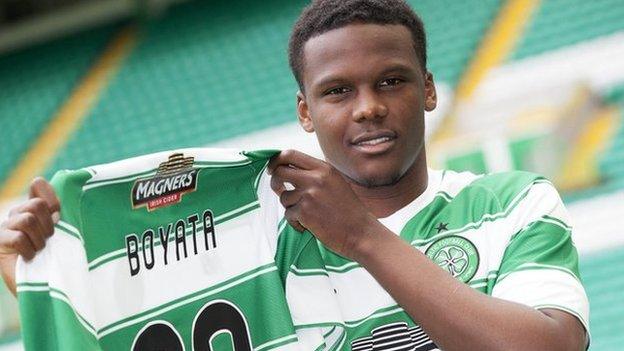 Celtic defender Dedryck Boyata