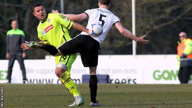 Tranmere's Michael Higdon